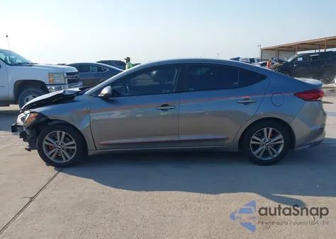 2018 Hyundai Elantra Sel from USA, damaged, VIN 5NPD84LF4JH357719
